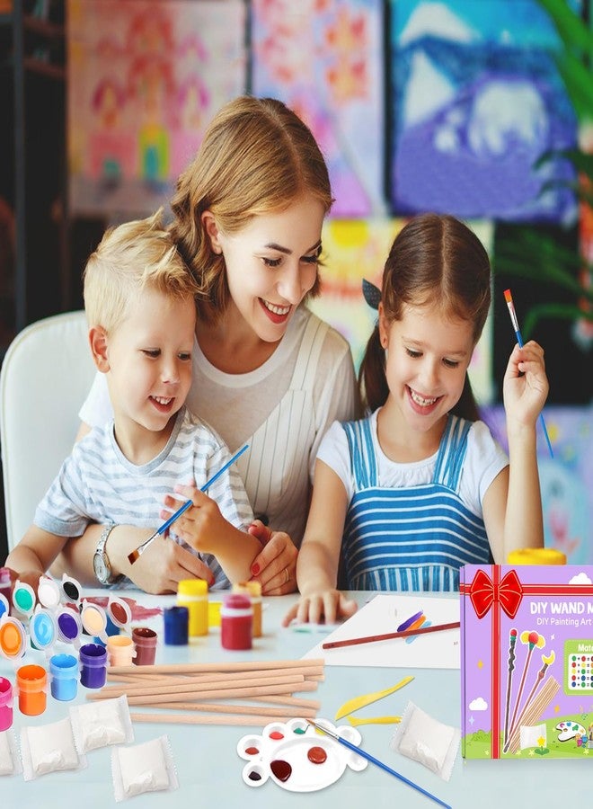 مجموعة صنع عصا سحرية من كول-باري، مجموعة أدوات فنية يدوية، هدية مثالية للطلاب والأطفال، أنشطة مدرسية، أزياء تنكرية للسحرة، مستلزمات ديكور الهالوين، هدية عيد الميلاد، مكافآت للطلاب - 25 قطعة إجمالاً - Image 4